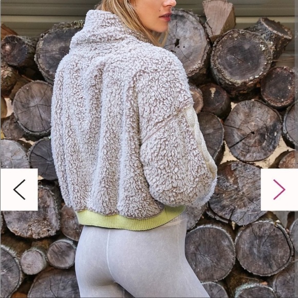 Free People Good Karma Iced Gray NWOT Leggings - Picture 4 of 7